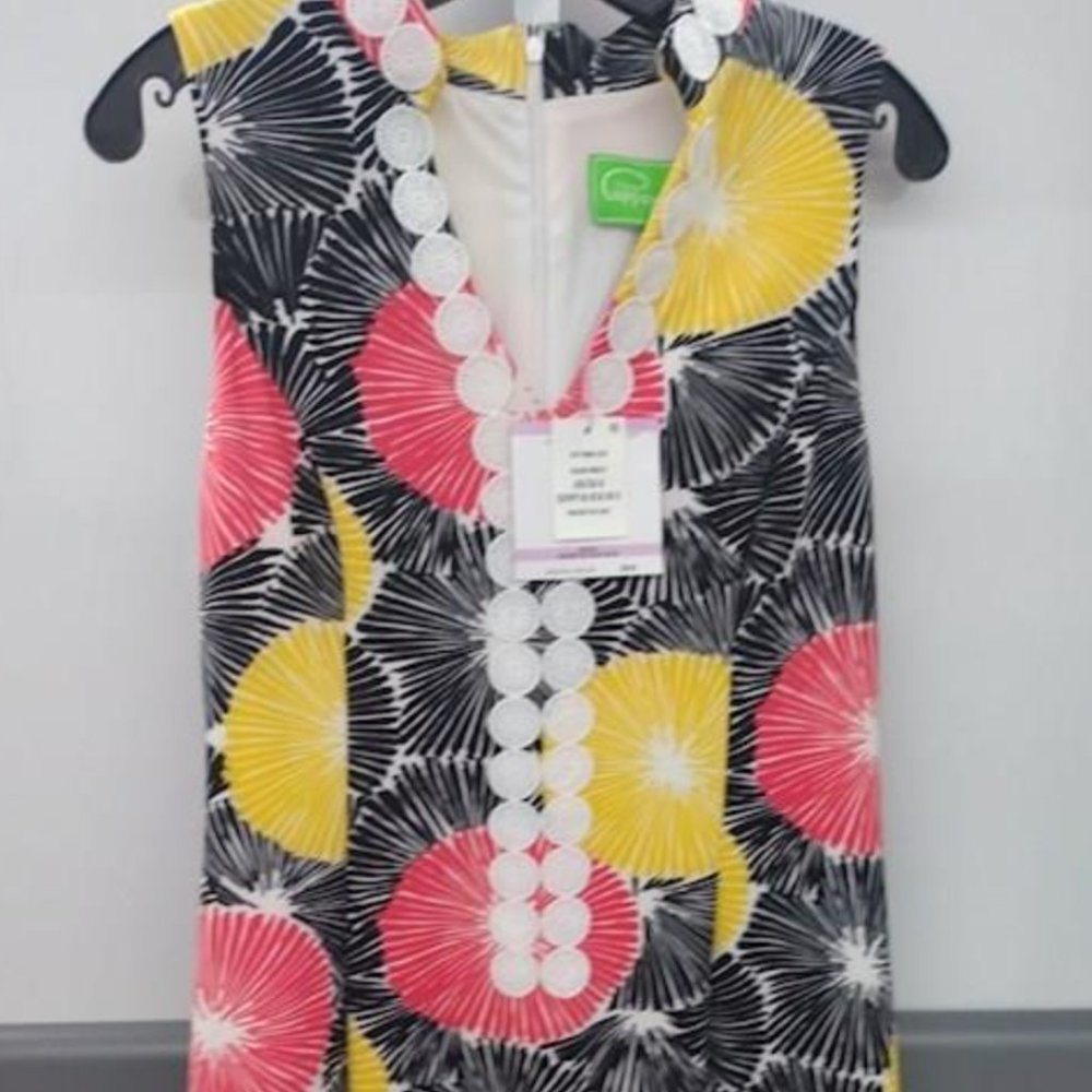 Pappagallo Dress Size 6 Womens Poppies Sleeveless Dress  NWT